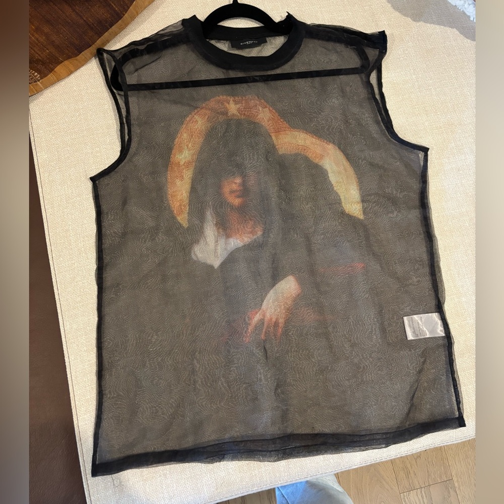 Rare Archive Sheer Silk Sleeveless Top